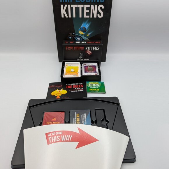 Exploding Kittens NSFW Deck + Streaking Kittens + Imploding Kittens Complete GUC - Picture 3 of 6